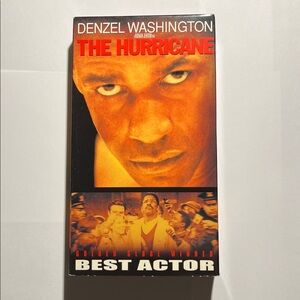 The Hurricane Movie VHS